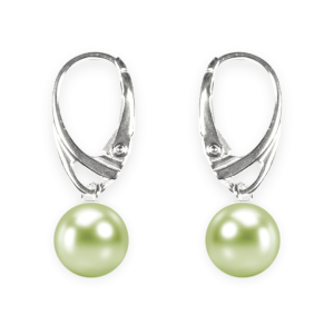 Ohrhänger Crystal Light Green