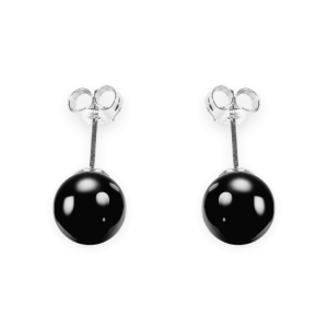 Ohrstecker Crystal Black
