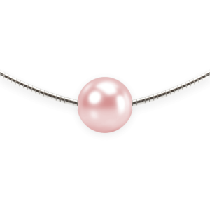 Perlen-Anhänger "Schwebende Perle" Crystal Rosaline