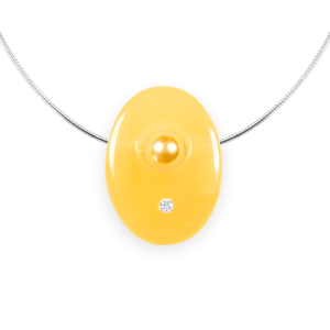 Schmuckstein-Anhänger "Glück und Erfüllung" Calcit